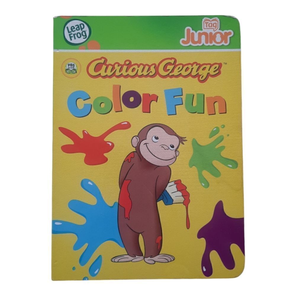Leapfrog Tag Junior Curious George Color Fun Book